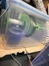 Filament Reel stored in box to control moisture content